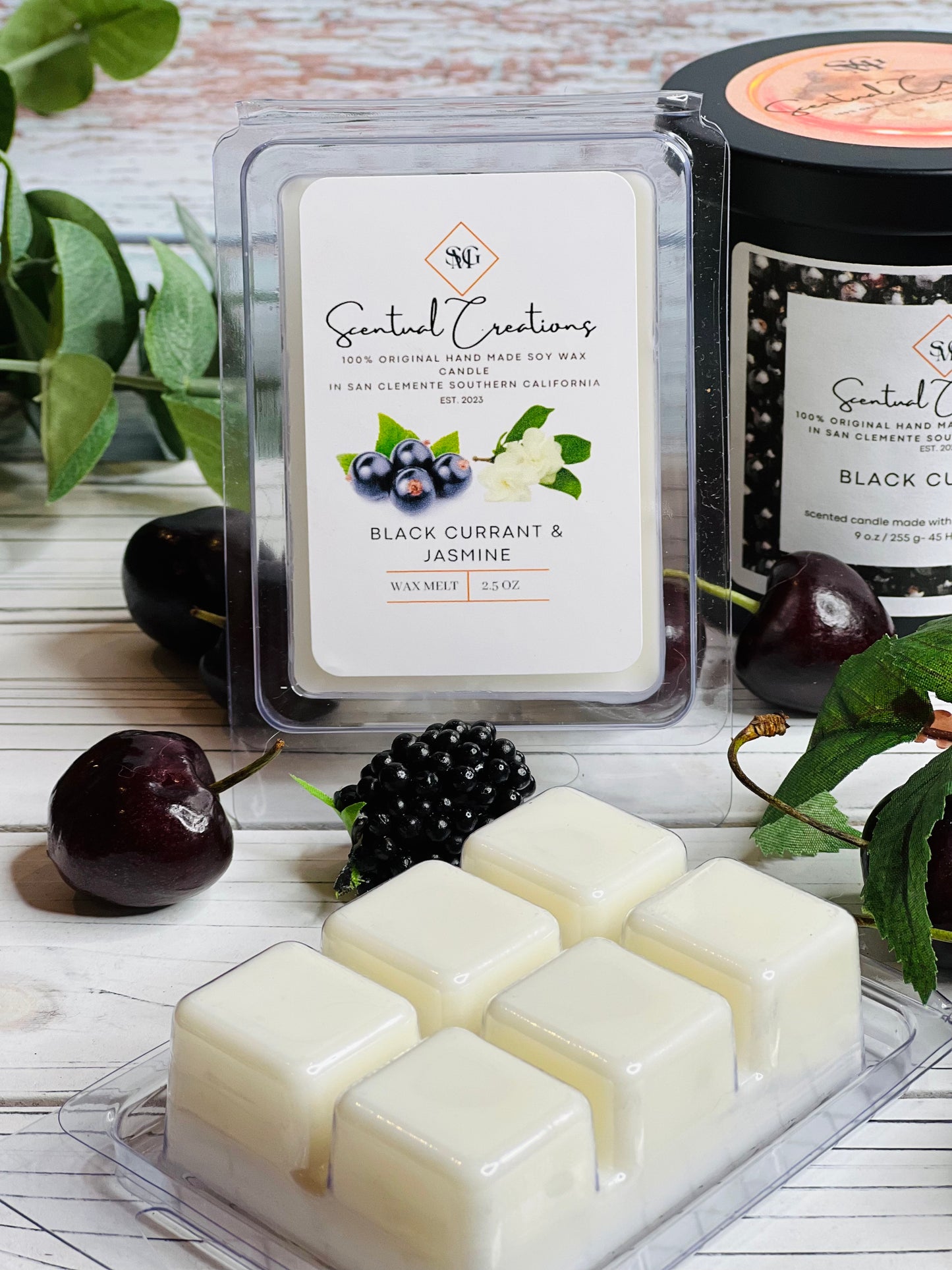 Black Currant Soy Candle Vegan Candle Natural Soy Wax Candle Toxic Free Candle Aromatherapy Candle Hand Poured Candle