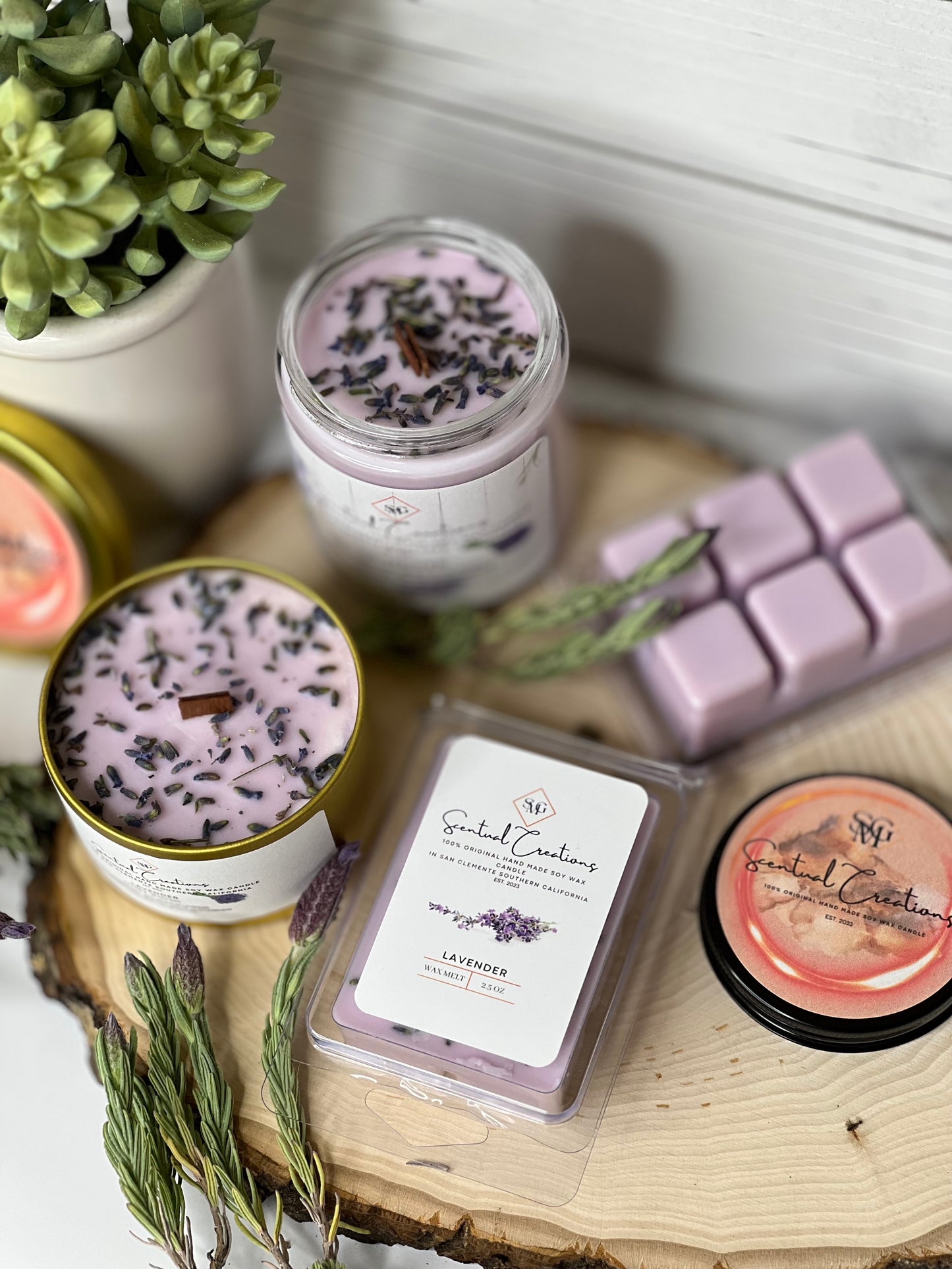 Lavender Soy Candle Vegan Candle Natural Soy Wax Candle Toxic Free Candle Aromatherapy Candle Hand Poured Candle