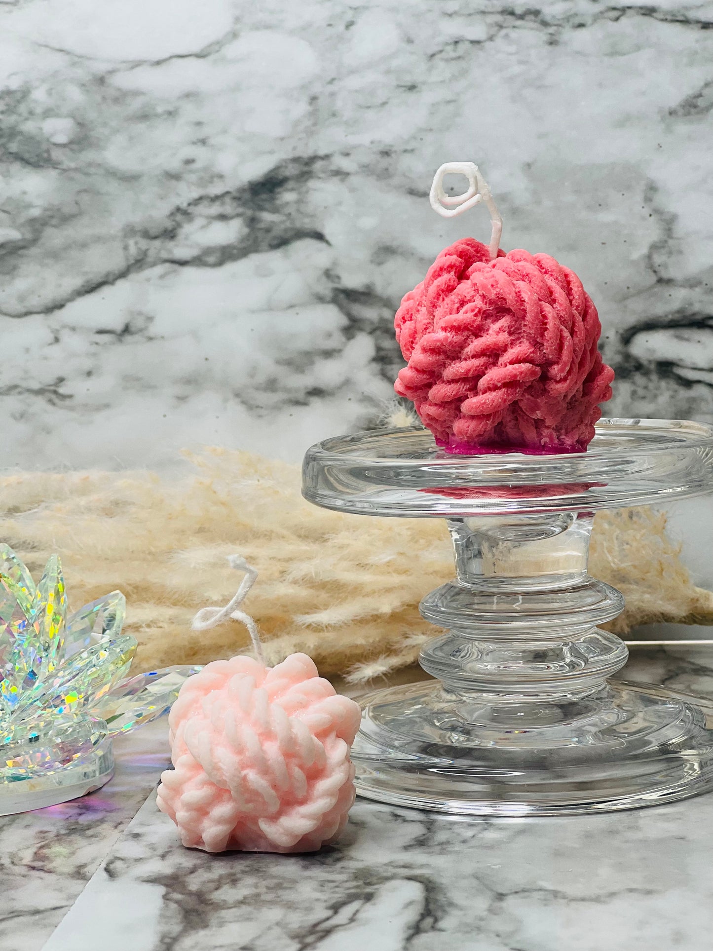 Scented Unscented Assorted Decorative Soy Candle Spiral Soy Candle Woolen Ball Candle for Party Favor Birthday Gift Home Decor