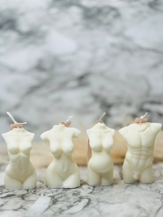 Scented Unscented Goddess Candle Venus Candle Torso Soy Candle Home Decor Party Favor Birthday Party Favor Gift for Him Her