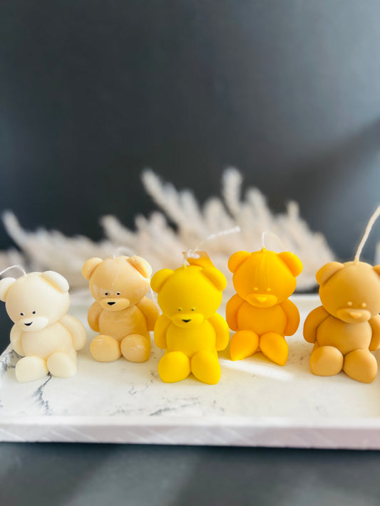 Teddy Bear Soy Candle | Baby Shower | Birthday Gifts | Valentines Gift | Home Decor