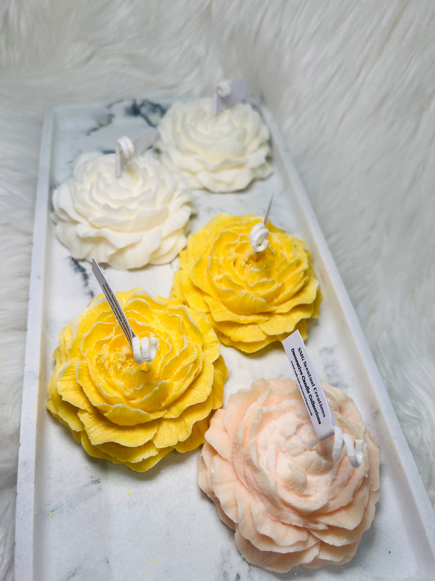 Flower Candle | Rose Candle | Peony Candles | Home Decor | Birthday,Wedding favor, Gifts, Giveaways