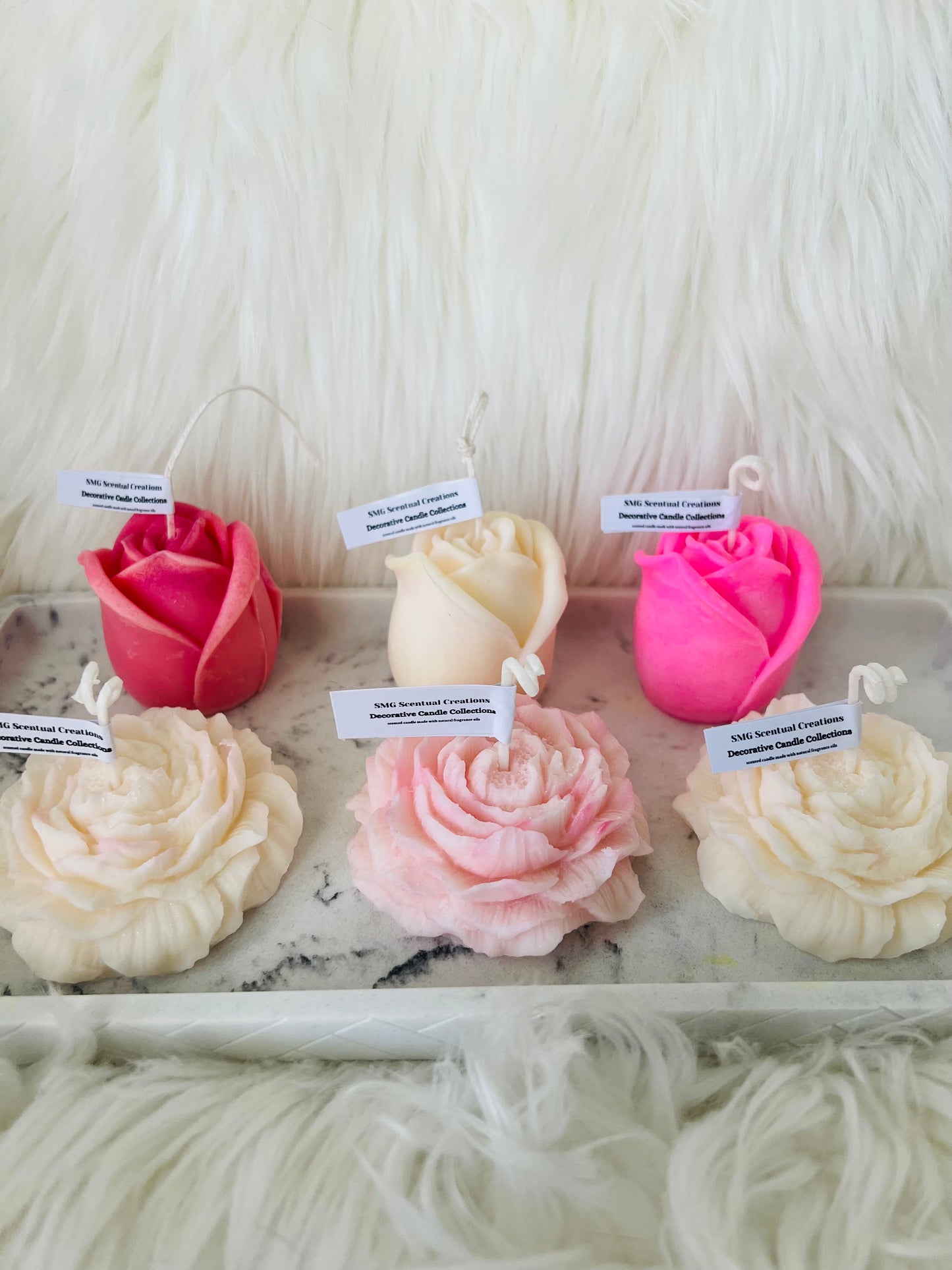 Flower Candle | Rose Candle | Peony Candles | Home Decor | Birthday,Wedding favor, Gifts, Giveaways