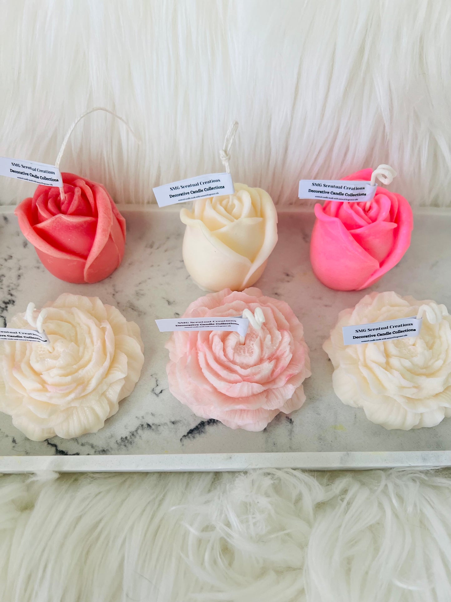 Flower Candle | Rose Candle | Peony Candles | Home Decor | Birthday,Wedding favor, Gifts, Giveaways